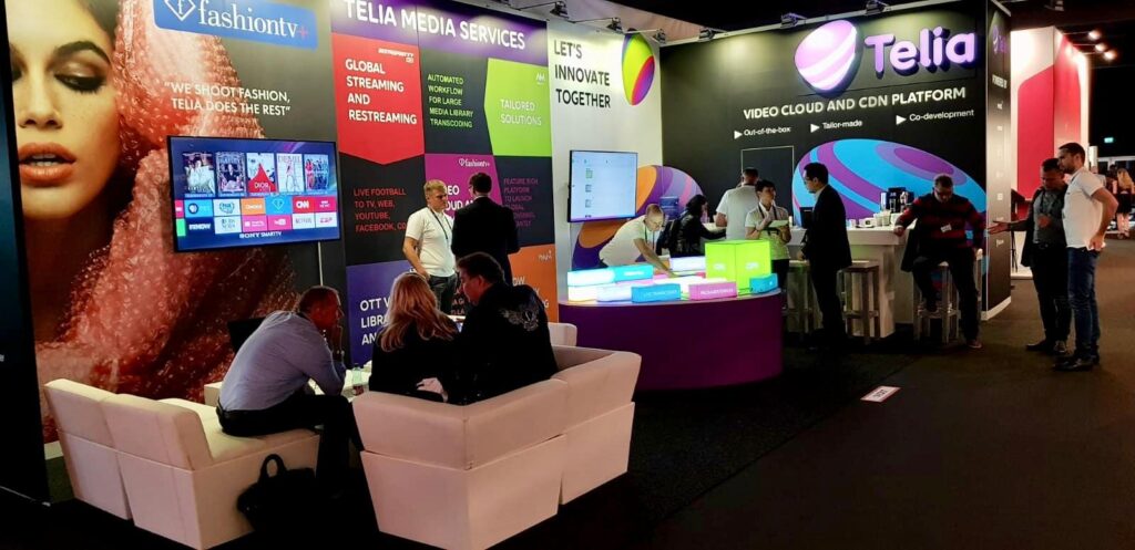 Telia Latvia in IBC Show 2018  RAI Amsterdam